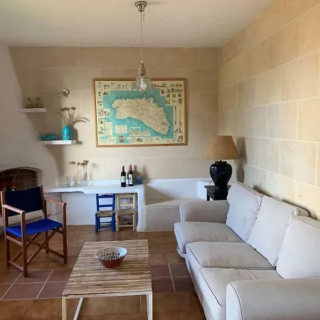 Ferienwohnung Casa Con Jardin ,Vistas Al Mar Y Atardecer En Playas De Fornells Es Mercadal Exterior foto