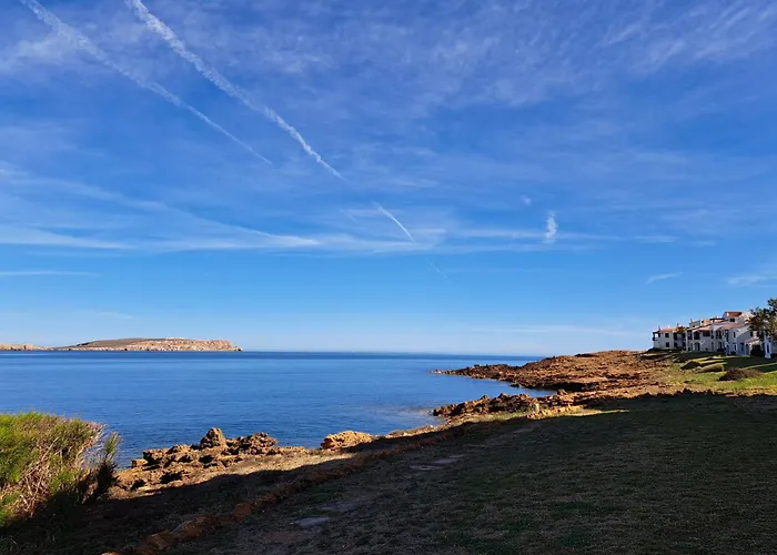 Casa Con Jardin ,Vistas Al Mar Y Atardecer En Playas De Fornells